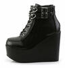Poison-105 Platform Boots with Hearts