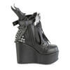 POISON-107 Wedge Platform Boots