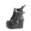 POISON-107 Wedge Platform Boots