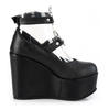 POISON-99 Pentagram Mary Jane Platforms