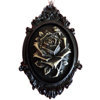 Victorian Black Rose Cameo