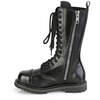 RIOT-14 Leather 14 Eyelet Lace-up Combat Boots