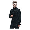 Raphael Black Gothic Ruffle Shirt