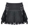 Riot Grrl Pleated Mini Skirt