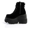 SHAKER-52 Black Velvet Boots