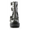 SINISTER-61 Black Chromed Boots