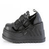 STOMP-28 Wedge Platform Shoes