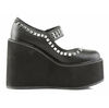 SWING-03 Black Platform Shoes