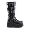 TRASHVILLE-518 Platform Buckle Boots