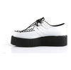 V-CREEPER-502 White PU Creepers