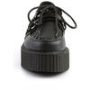 V-Creeper-538 Black Star Creepers Shoes