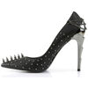 VOLTAGE-08 Spike Studded Heels