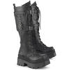 WRATH-205 Women's Square Toe Platform Boots