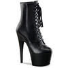 ADORE-1020 Black Leather Platform Boots