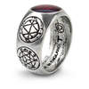 Agla Talismans Pewter Ring