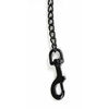 All Black Chain and Leather Leash