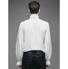 Ash Mens White Ruffle Shirt