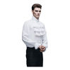 Ash Mens White Ruffle Shirt