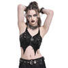 Avani Gothic Crop Top with Pentagram Pull