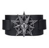 Baphomet Leather Bracelet