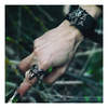 Baphomet Leather Bracelet