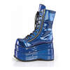 BEAR-265 Blue-Purple Platform Boots