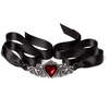 Betrothal Gothic Heart Choker