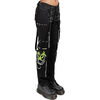 Bondage Pants with Biohazard Symbol