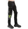 Bondage Pants with Biohazard Symbol