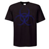 Blue Biohazard T-Shirt