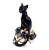 Black Cat Skull Miniature