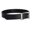 Black Leather Buckle Choker