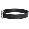 Black Leather Buckle Choker