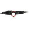 Leather Choker with Black Spikes and Red Heart