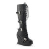 Bravo-109 Skull Buckle Boots