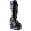 CHARADE-206 Buckle Laceup Boots