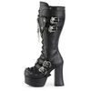 CHARADE-230 Knee High Gothic Platform Boots
