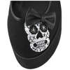 CLICK-02-3 Skull Platform Shoes