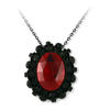 Coba Blood Well Cameo Pendant Necklace
