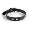 Cone Spike Leather Choker