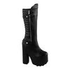 CRAMPS-200 Black Vegan Boots