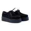 CREEPER-402S Black Suede