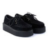 Black Veggie suede V-Creeper-502s