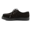 CREEPER-602S Demonia Black Suede Creepers