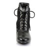 DAME-05 Black Victorian Boots