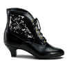 DAME-05 Black Victorian Boots