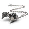 Darken Heart - Bat Locket Necklace