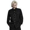 Deadlock Men's Gothic Button-up Shirt