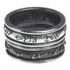 Demon Black and Angel White Ring
