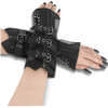 Demonia Wrist Warmers with Metal Accents